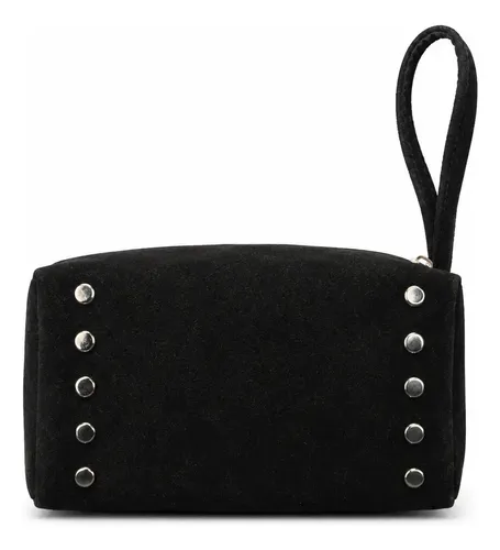 Neceser Organizador Maquillaje Gamuza Con Tachas
