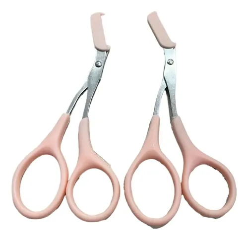 Pack De 2 Tijeras For Dar Forma A Las Cejas Con Peine Y