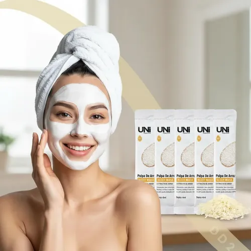 5 Mascarillas Faciales Hidratantes Mask Pulta De Arroz 4ml T