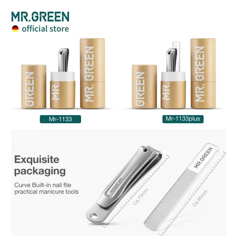 Mrgreen Sharp Nail Clippers Con Nano Glass Sproking De