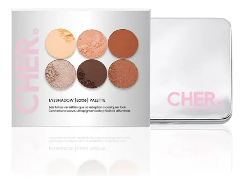 Paleta De Sombras Cher 18 Sarcastic Latte X 20 G