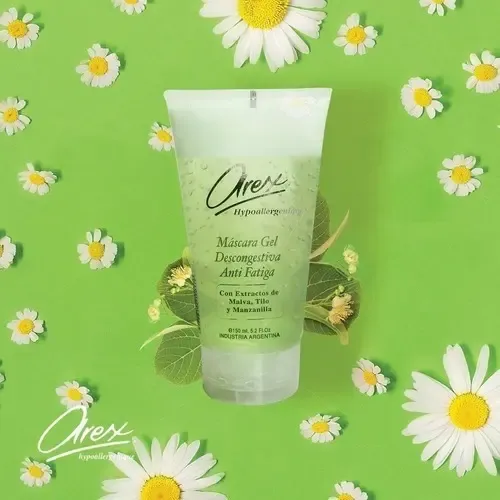 Arex Mascarilla Gel Descongestiva Atenúa Expresion Tipo de piel Sensible