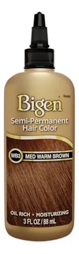 Tinte Semipermanente Para Cabello Bigen #wb3, Marrón Medio C