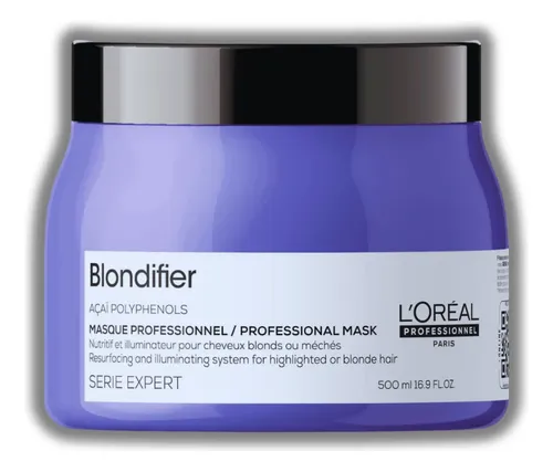 Mascarilla Capilar L’oreal Serie Expert Blondifier 500 Ml Pa