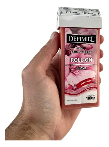 Kit X3 Ceras Roll On Descartable Suave Vellos Finos Depimiel