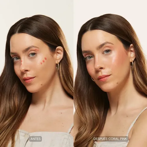 Holista Skincare Blush Rubor Líquido 8 Ml Tono Del Maquillaje Coral Pink