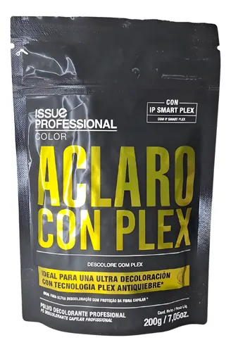 Polvo Decolorante Plex Issue 200gr Aclaración Maxima Tono S