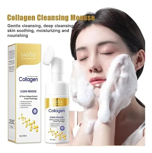 Limpiador Facial Espuma Colágeno Activ Antiage Sadoer 120ml