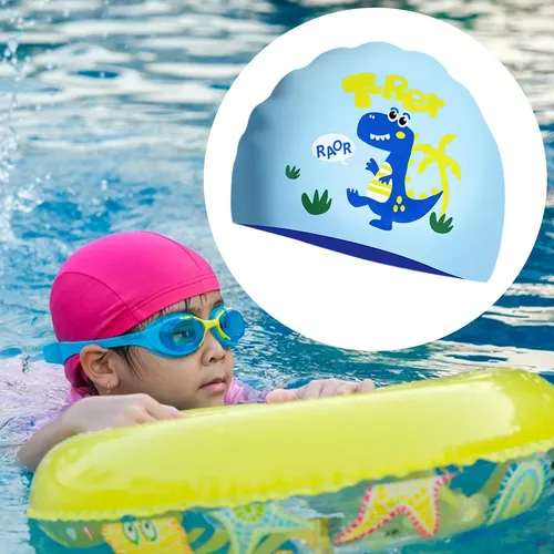 Gorro De Baño Para Niños, Ducha Y Baño, Cómodo Con Orejas De