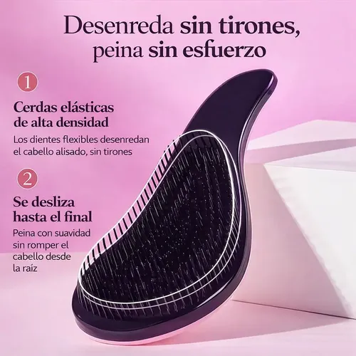 Cepillo Antifrizz Para Extensiones, Pelucas Y Pelo Natural