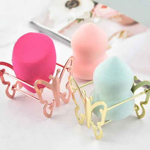 4 Piezas Soporte Para Esponjas De Maquillaje Y Polvo