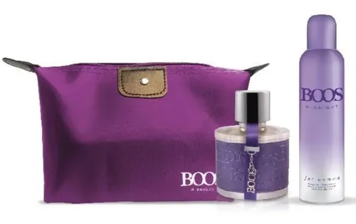 Perfume Floral Boos Midnight Mujer 100ml + Set Con