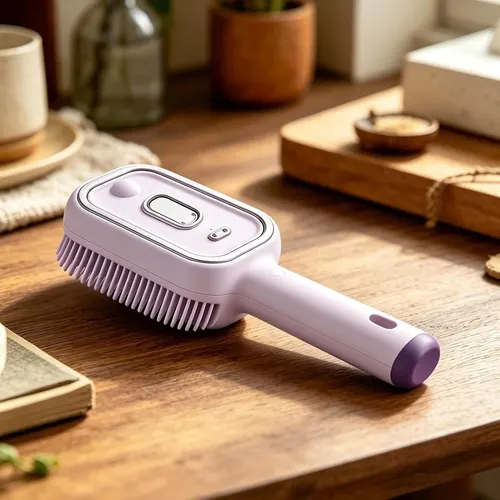 Cepillo Eléctrico Vapor Hidratante Para Cabello Ly