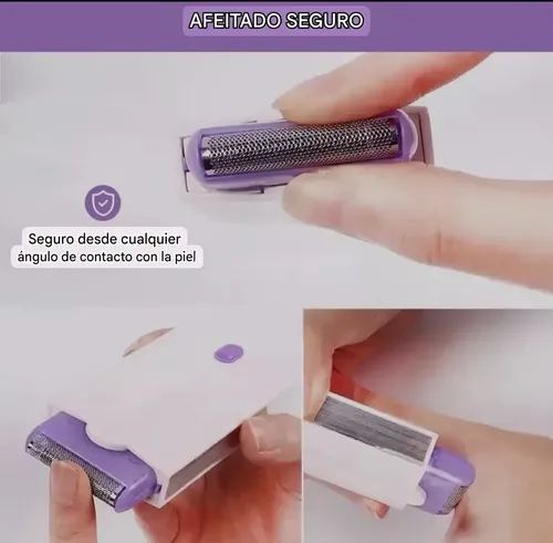 Depiladora Portátil Recargable Lithium Ion Facial Corporal