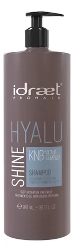 Idraet Pro Hair Hyalu Shine Shampoo Cabello Seco Por 980ml