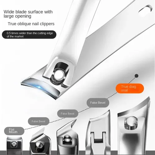 Kit Manicura Acero Inoxidable Set Cortauñas Portátil *