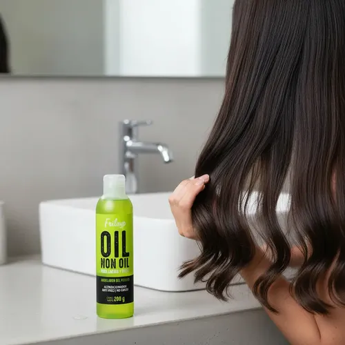Oil Non Oil Modelador Peinado Lacios Rulos Frilayp X200cc
