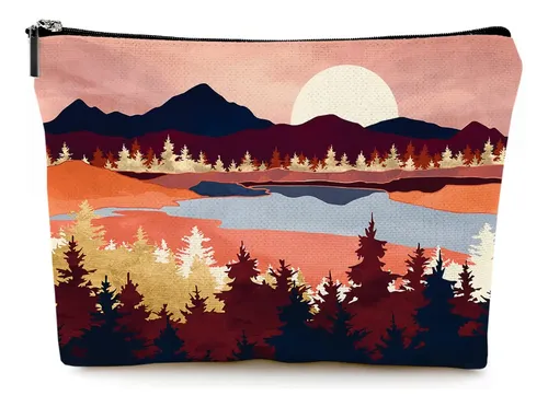 Bolsa De Maquillaje Givotin, Bonita Lona Impermeable Para Mu