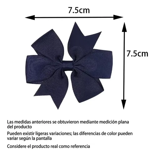 Set 60pcs Broches Y Moños Para Niñas Grandes Para Cabello