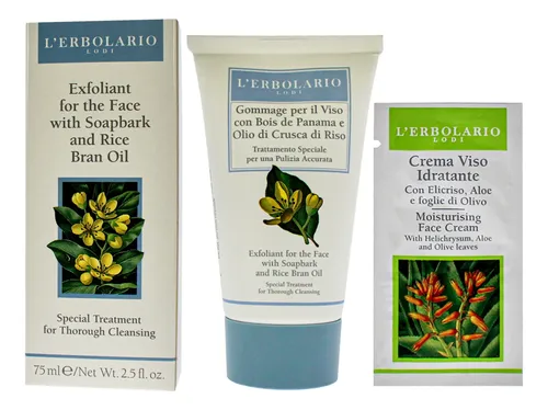Exfoliante De Corteza De Jabón – Aceite De Salvado De Arroz