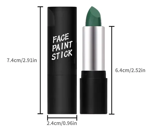 Crema De Maquillaje Face Stick Glowing Dark Neon Care De 6 C