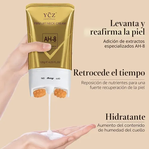 Ycz-crema De Cuello Reafirmante Con Rodillo/reafirma/antiage