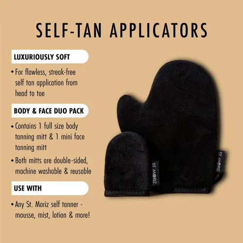 Pack Doble De Guantes Aplicadores Para Autobronceado St. Mor