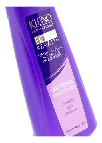 Mascara Kleno Bottox Keratin Lifting Capilar X 200