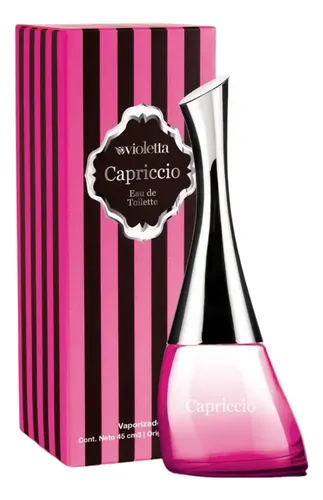 Eau De Toilette Capriccio Perfume Femenino De Violetta 45 Ml