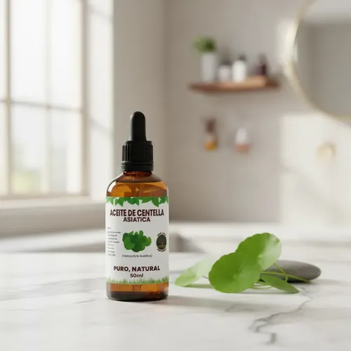 Aceite De Centella Asiática 50ml Natural Celulitis Y Varices