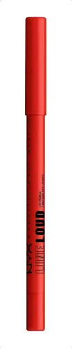 Delineador De Labios Line Loud Hot Sauce Nyx Professional Color Rebel In Red Serrano
