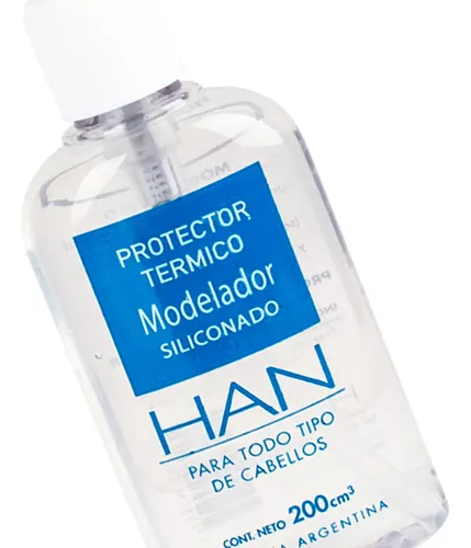 Han Protector Térmico Modelador Siliconado Brillante Pelo