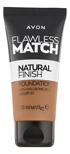 Base Liquida De Maquillaje Match Me Natural Finish- Avon® Tono 250n Cream Beige