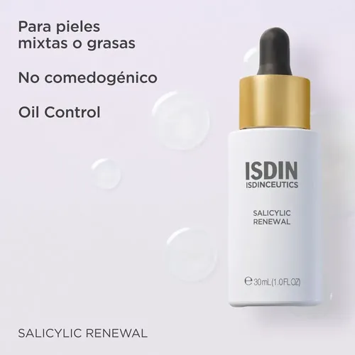 Sérum Isdinceutics Salicylic Renewal 30ml Ácido Salicílico