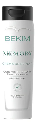 Kit X 3 Crema De Peinar Rulos Bekim Memory Cream Curl 250g