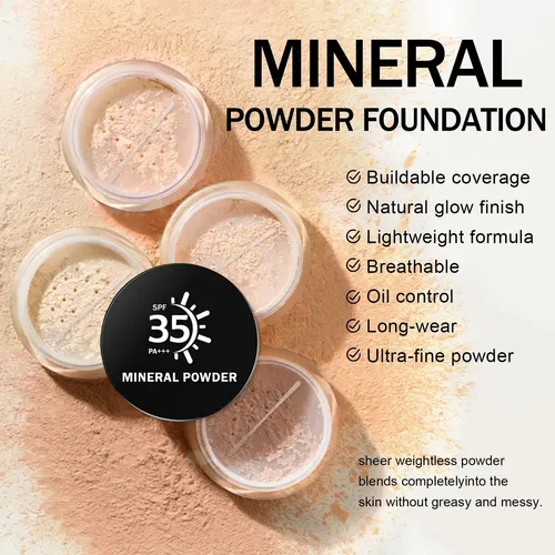 Polvo Mineral Suelto, Polvo Translúcido De