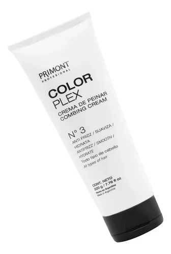 Primont Color Plex Crema De Peinar N°3 Anti Frizz Hidratante