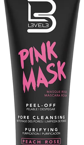 Level 3 Pink Mask Peel Off Mascara Facial Rosa 250ml