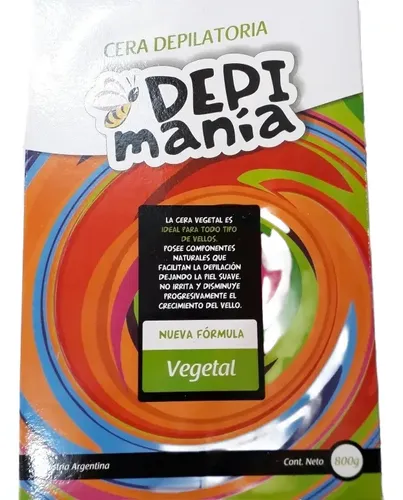 Cera Depimania Vegetal X800g