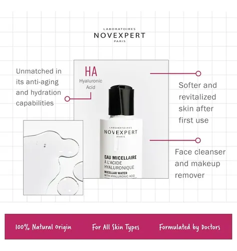 Agua Micelar Desmaquillante Novexpert 200 Ml