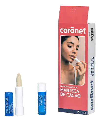 Protector Labial Manteca De Cacao Caja X 20 Unidades Coronet