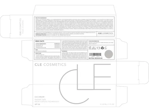 Cle Ccc Cream 06 Neutral Medium Light 206 Spf50