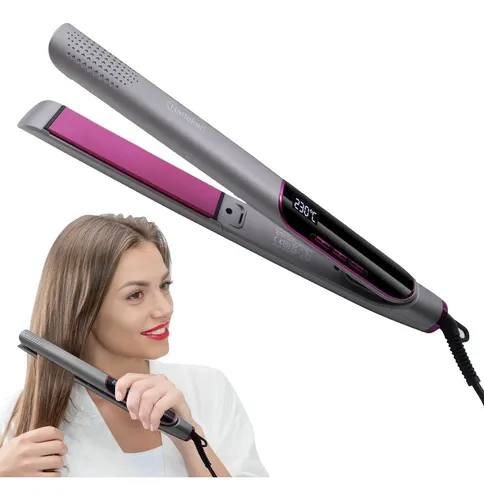 D2260701-4-1 Plancha Alaciadora De Cabello Con Pantalla Led
