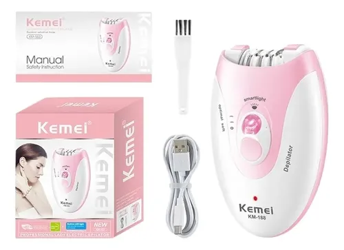 Depiladora Led Acero 4 En 1, Carga Usb, Portátil