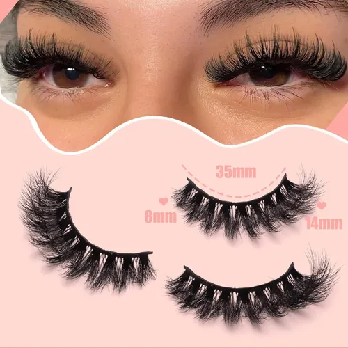 Pestañas Postizas Wikbik 8d Cat Eye C6-volume
