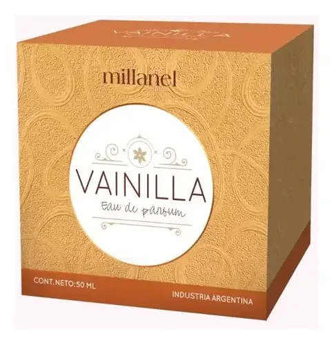 Millanel Vainilla Perfume 50ml Floral Amaderado Spray Vegano Mujer
