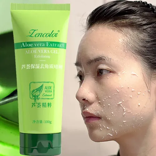 Exfoliante Corporal En Gel De Aloe Vera 100gz