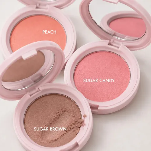 Rubor Bronceandor Cher Blushy Matt Bronzer Sugar Brown Marrón