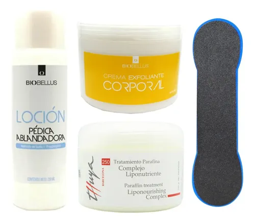 Kit Podologia Belleza Pies Removedor Callos Cremas Locion Fragancia Neutra