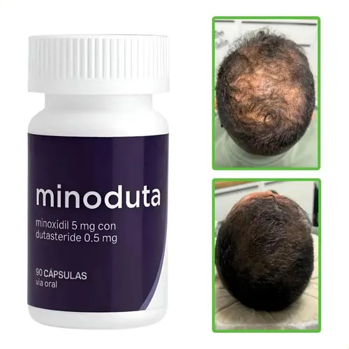 Bjph Fórmula Capilar Minoxidil 5 Mg Y Dutasteride 0.5 Mg 90